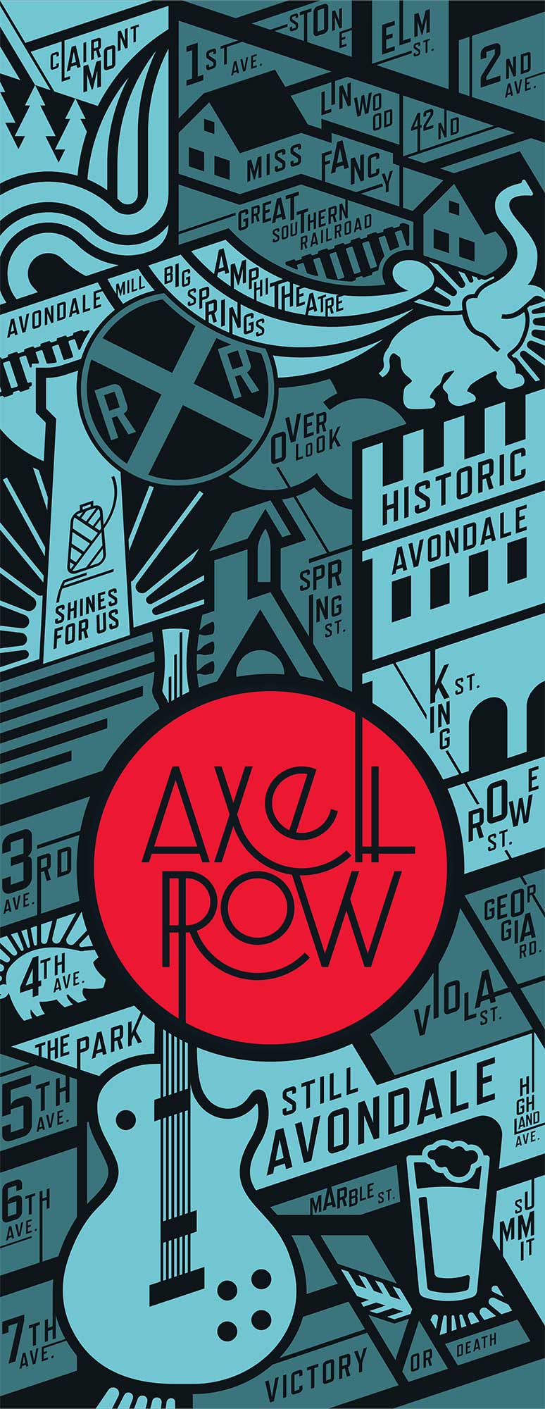 Axel-Row-Mural
